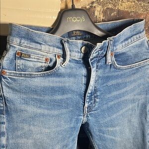 Polo by Ralph Lauren Women's Light Blue High Rise Jeans